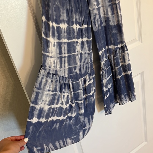 Strapless blue tie dye jump suit! - Picture 3 of 3